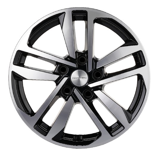 диски KHOMEN KHW1612 (ZV 16 Polo) 6,5xR16 5x100 57,1 39 BLACK-FP