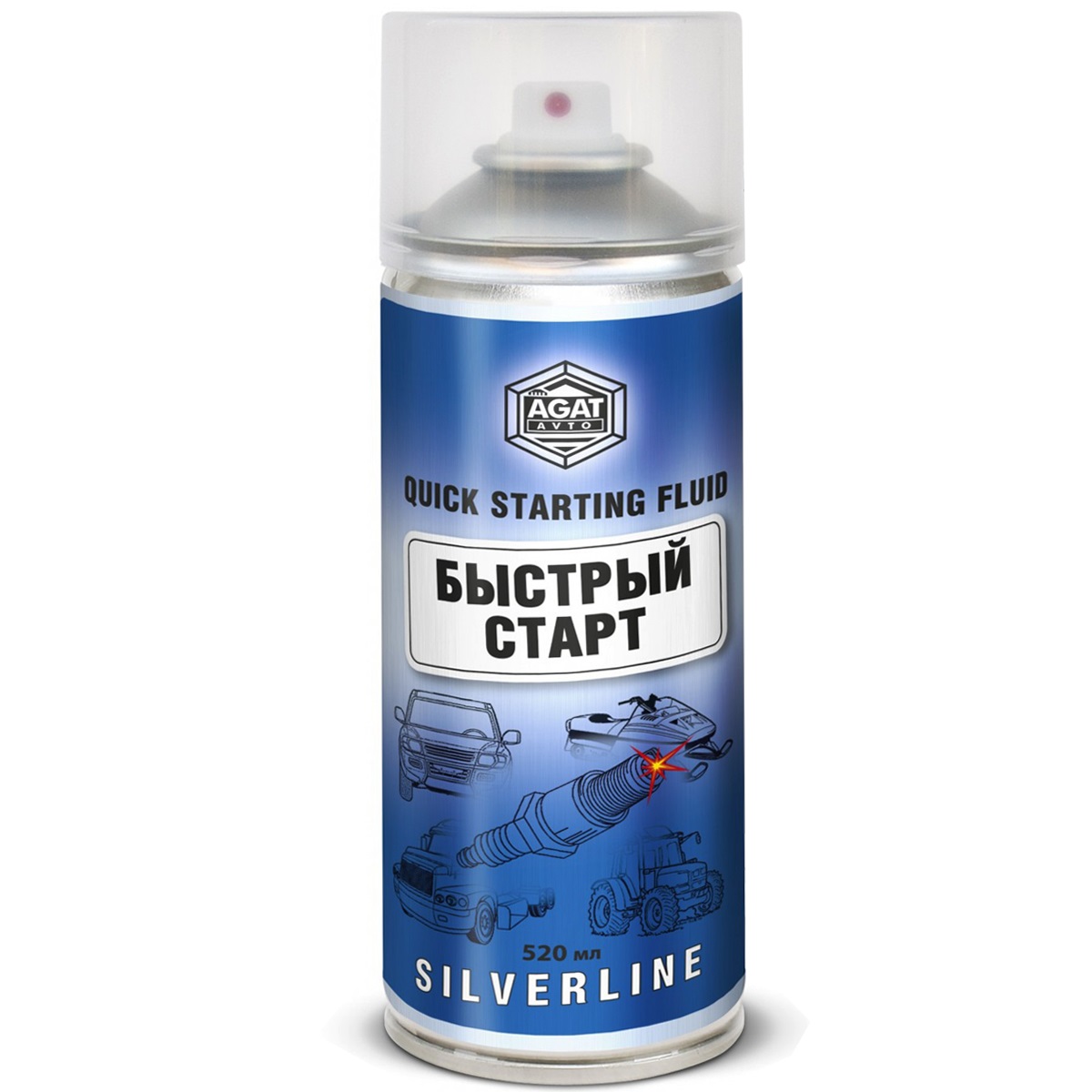 Быстрый старт АГАТ-АВТО 520мл аэрозоль SL1301