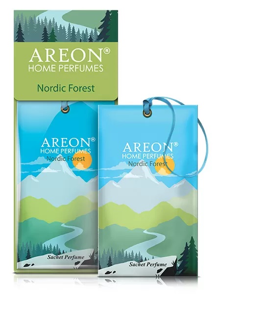 Ароматизатор подвесной AREON OME PERFUMES SACHET Nordic Forest 704-SPW-02