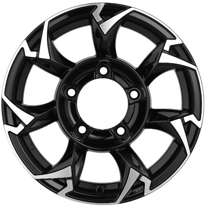 диски KHOMEN KHW1505 (Suzuki Jimny) 5,5xR15 5x139,7 108,1 5 BLACK-FP