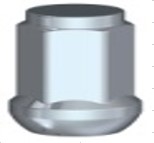 Гайка M12x1.5; 26; 35; 19 сфераR13 закрытая (H-202)